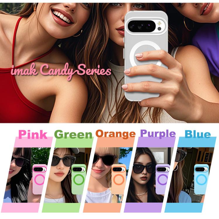 IMAK Candy Series Shockproof MagSafe Phone Case engima5968 Mobile Accessories - imak - Mobile Lens - Mobile Camera Lens - Cellphone Accessories - Phone Lens - Smartphone Lens