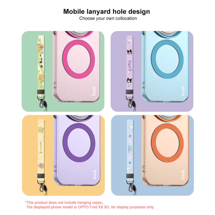 IMAK Candy Series Shockproof MagSafe Phone Case, For OPPO Find X8, For OPPO Find X8 Pro engima3687 OPPO & vivo Accessories - imak - Mobile Lens - Mobile Camera Lens - Cellphone Accessories - Phone Lens - Smartphone Lens