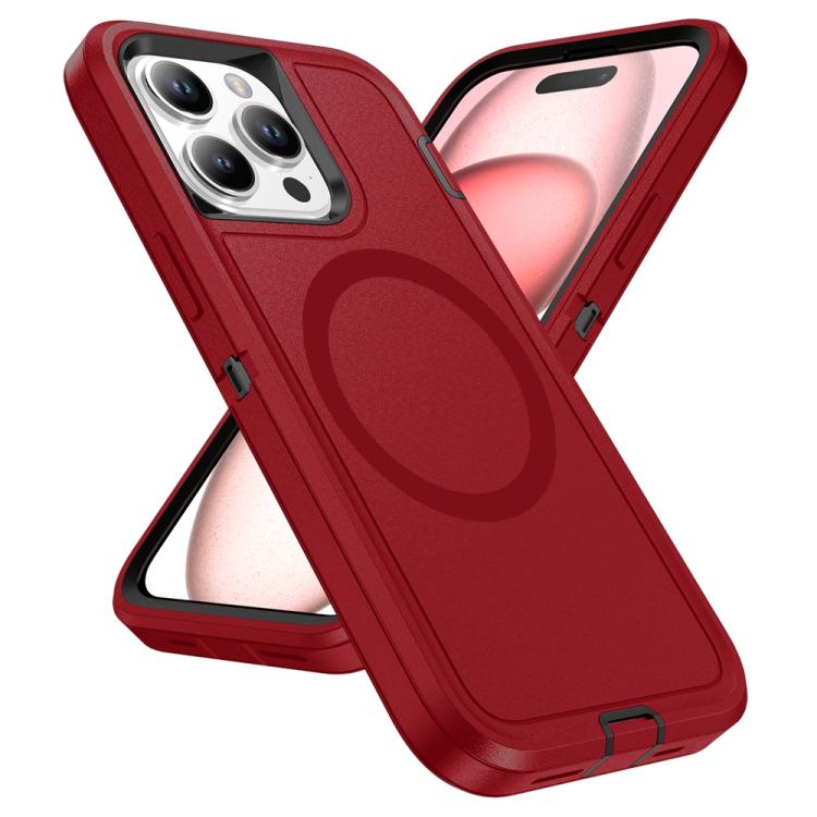 Life Waterproof Rugged MagSafe Magnetic Phone Case, For iPhone 16 Pro Max, For iPhone 16 Pro, For iPhone 16 Plus, For iPhone 16 Apple Accessories englif5103 iPhone 16 Pro Max - APEXEL INDIA - Mobile Lens - Mobile Camera Lens - Cellphone Accessories - Phone Lens - Smartphone Lens
