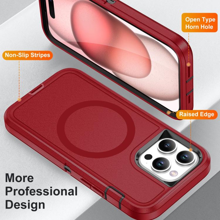 Life Waterproof Rugged MagSafe Magnetic Phone Case, For iPhone 16 Pro Max, For iPhone 16 Pro, For iPhone 16 Plus, For iPhone 16 Apple Accessories englif5103 iPhone 16 Pro Max - APEXEL INDIA - Mobile Lens - Mobile Camera Lens - Cellphone Accessories - Phone Lens - Smartphone Lens