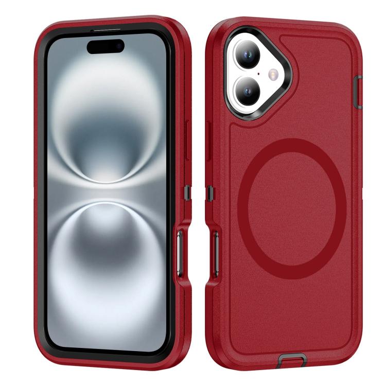 Life Waterproof Rugged MagSafe Magnetic Phone Case, For iPhone 16 Pro Max, For iPhone 16 Pro, For iPhone 16 Plus, For iPhone 16 Apple Accessories englif5103 iPhone 16 Pro Max - APEXEL INDIA - Mobile Lens - Mobile Camera Lens - Cellphone Accessories - Phone Lens - Smartphone Lens