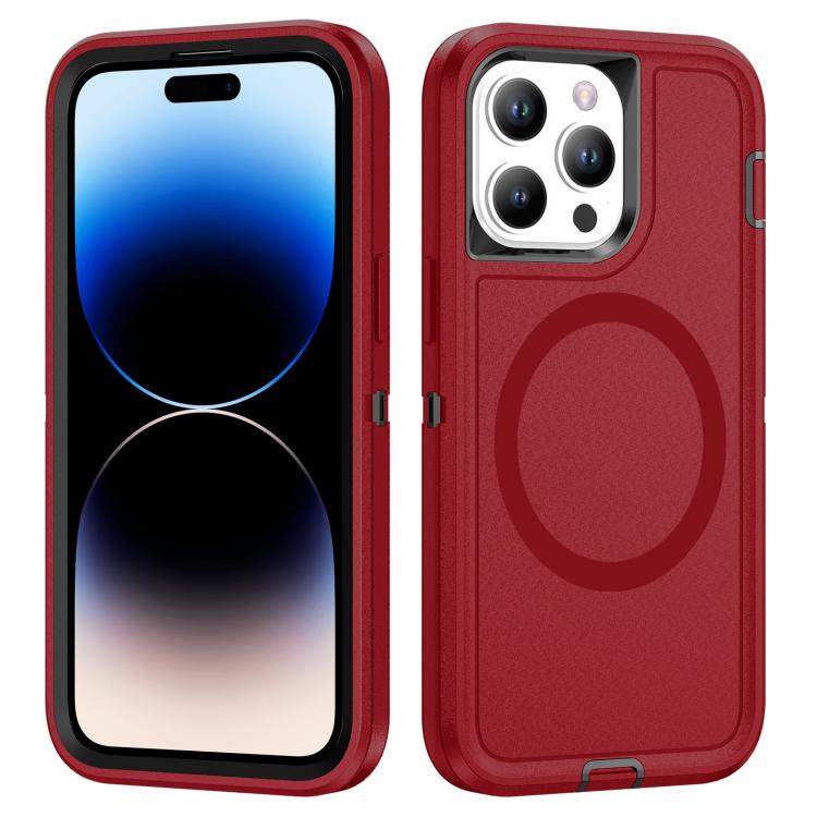 Life Waterproof Rugged MagSafe Magnetic Phone Case, For iPhone 13 / 14, For iPhone 14 Pro, For iPhone 14 Pro Max Apple Accessories englif5091 iPhone 14 - APEXEL INDIA - Mobile Lens - Mobile Camera Lens - Cellphone Accessories - Phone Lens - Smartphone Lens