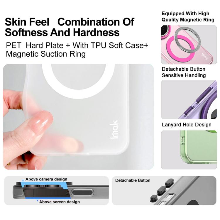 IMAK Candy Series Shockproof MagSafe Phone Case, For Xiaomi 15T Pro 5G, For Xiaomi 15T 5G, For Xiaomi 15 Ultra Xiaomi Accessories - imak - Mobile Lens - Mobile Camera Lens - Cellphone Accessories - Phone Lens - Smartphone Lens