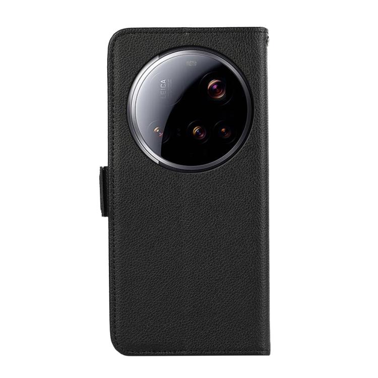 ABEEL Side-Magnetic Litchi Pattern Leather RFID Phone Case, For Xiaomi 15 Ultra, For Xiaomi Poco X7 Pro Xiaomi Accessories - APEXEL INDIA - Mobile Lens - Mobile Camera Lens - Cellphone Accessories - Phone Lens - Smartphone Lens