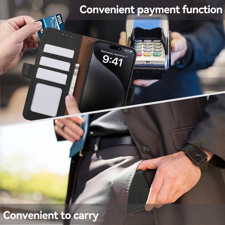 ABEEL Side-Magnetic Litchi Pattern Leather RFID Phone Case, For Xiaomi 17 Pro Max, For Xiaomi 17 Pro, For Xiaomi 17, For Xiaomi 15T Pro 5G, For Xiaomi 15T 5G, For Xiaomi Poco F7 Pro / F7 Ultra Xiaomi Accessories - APEXEL INDIA - Mobile Lens - Mobile Camera Lens - Cellphone Accessories - Phone Lens - Smartphone Lens