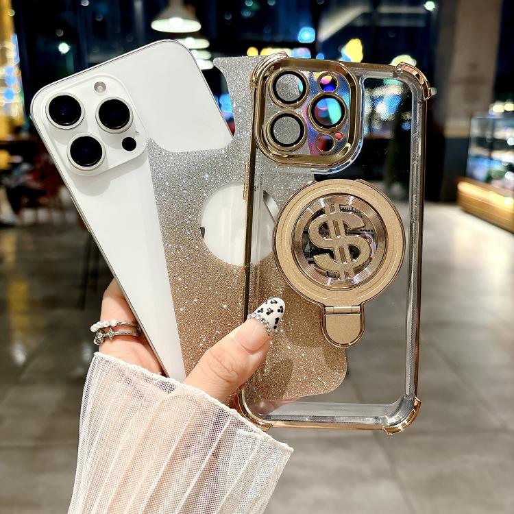 Space Gradient Glitter MagSafe Holder Phone Case with Lens Film, For iPhone 15 Plus, For iPhone 15, For iPhone 14 Plus Apple Accessories engspa5123 iPhone 15 Plus - APEXEL INDIA - Mobile Lens - Mobile Camera Lens - Cellphone Accessories - Phone Lens - Smartphone Lens
