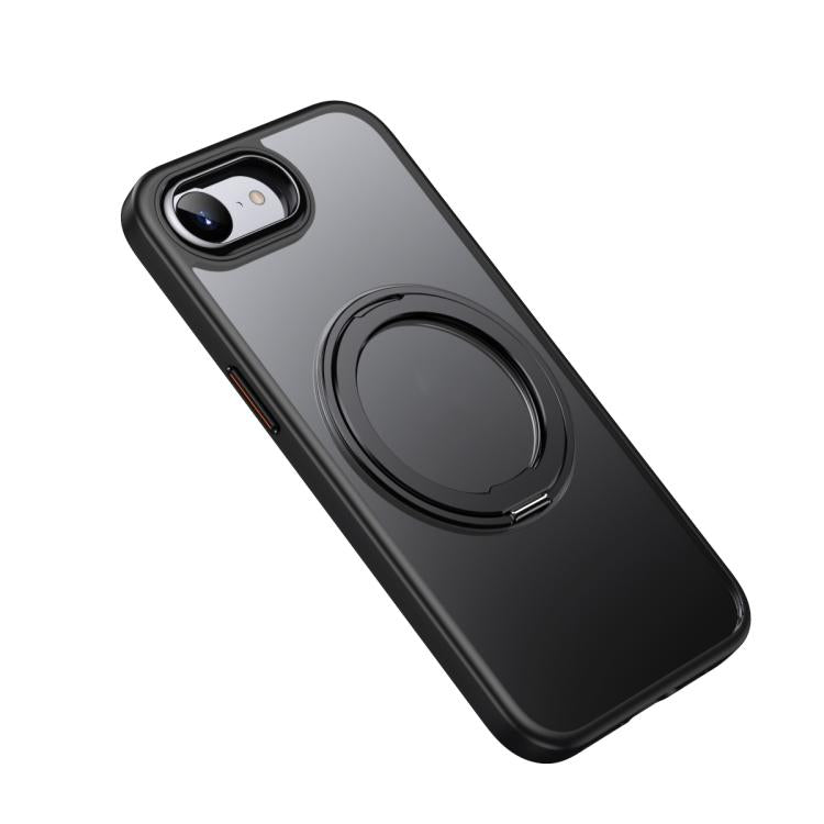 Frosted 360 Degree MagSafe Magnetic Holder Phone Case, For iPhone 16e Apple Accessories engfro5120 iPhone 16e - APEXEL INDIA - Mobile Lens - Mobile Camera Lens - Cellphone Accessories - Phone Lens - Smartphone Lens