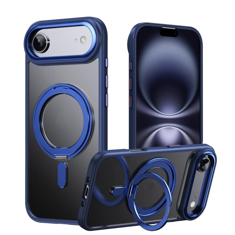 Frosted 360 Degree MagSafe Magnetic Holder Phone Case, For iPhone 17, For iPhone Air