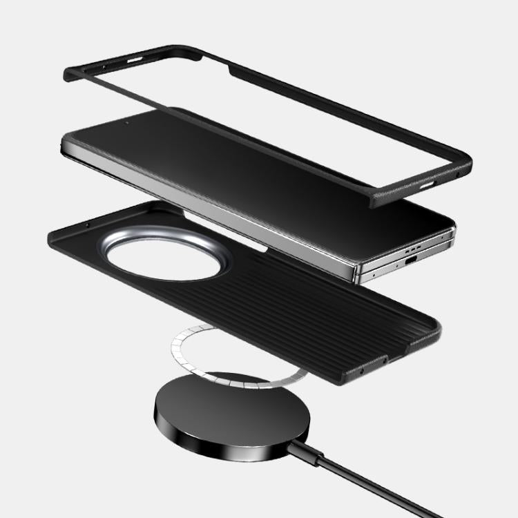 ABEEL C Carbon Fiber Series 6D Micro Relief MagSafe Phone Case, For OPPO Find N5 OPPO & vivo Accessories - APEXEL INDIA - Mobile Lens - Mobile Camera Lens - Cellphone Accessories - Phone Lens - Smartphone Lens