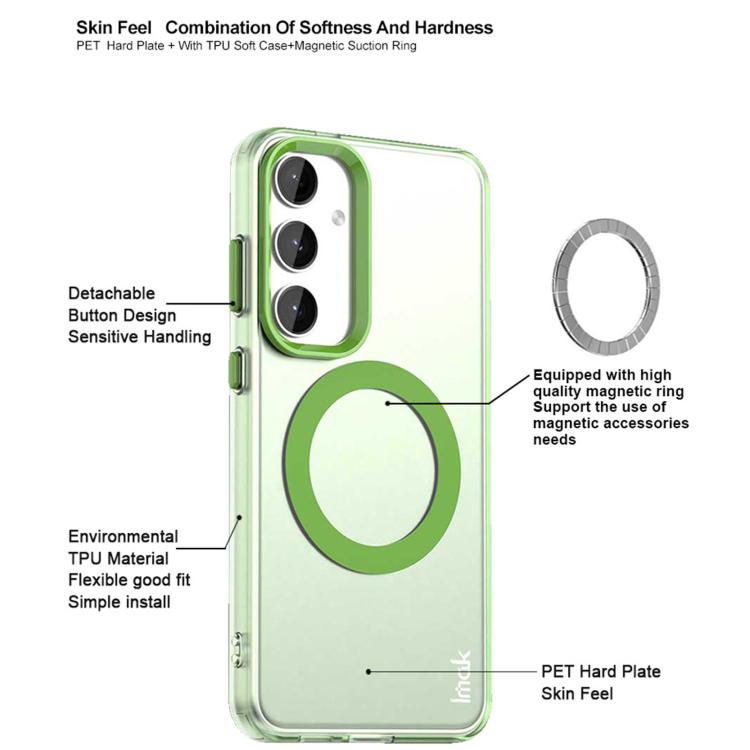 IMAK Candy Series Shockproof MagSafe Phone Case, For Samsung Galaxy S25+ 5G, For Samsung Galaxy S25 Ultra 5G Samsung Accessories - imak - Mobile Lens - Mobile Camera Lens - Cellphone Accessories - Phone Lens - Smartphone Lens