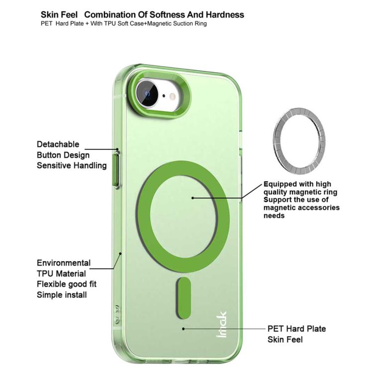 IMAK Candy Series Shockproof MagSafe Phone Case, For iPhone 16e Apple Accessories - imak - Mobile Lens - Mobile Camera Lens - Cellphone Accessories - Phone Lens - Smartphone Lens