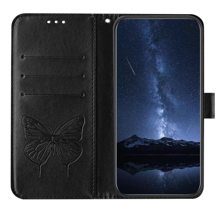Embossed Butterfly Leather Phone Case, For vivo Y29 4G Global, For vivo V50 Global