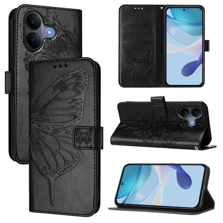Embossed Butterfly Leather Phone Case, For vivo X300, For vivo V60 Lite 4G / 5G, For vivo Y31 5G 2025