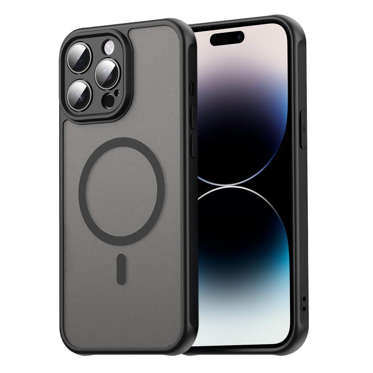 Fan Dun Series TPU Hybrid PC Frosted Magsafe Phone Case, For iPhone 15 Pro, For iPhone 15 Plus, For iPhone 15, For iPhone 14 Plus, For iPhone 14, For iPhone 14 Pro Apple Accessories engfan5141 iPhone 15 Pro - APEXEL INDIA - Mobile Lens - Mobile Camera Lens - Cellphone Accessories - Phone Lens - Smartphone Lens