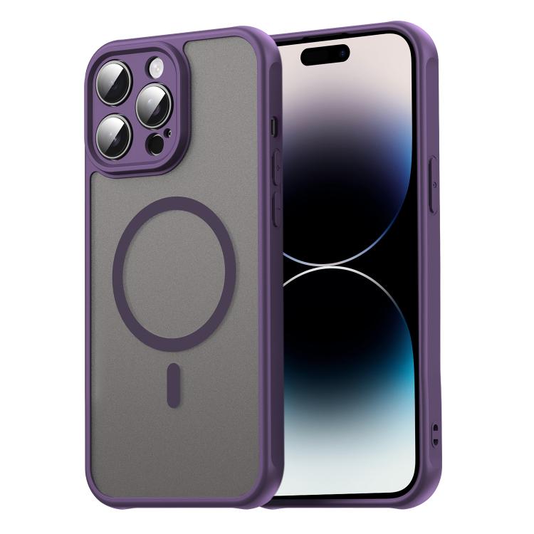 Fan Dun Series TPU Hybrid PC Frosted Magsafe Phone Case, For iPhone 15 Pro, For iPhone 15 Plus, For iPhone 15, For iPhone 14 Plus, For iPhone 14, For iPhone 14 Pro Apple Accessories engfan5141 iPhone 15 Pro - APEXEL INDIA - Mobile Lens - Mobile Camera Lens - Cellphone Accessories - Phone Lens - Smartphone Lens