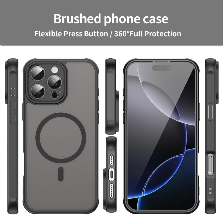 Fan Dun Series TPU Hybrid PC Frosted Magsafe Phone Case, For iPhone 13 Pro, For iPhone 13 Apple Accessories engfan5646 More iPhone Cases - APEXEL INDIA - Mobile Lens - Mobile Camera Lens - Cellphone Accessories - Phone Lens - Smartphone Lens