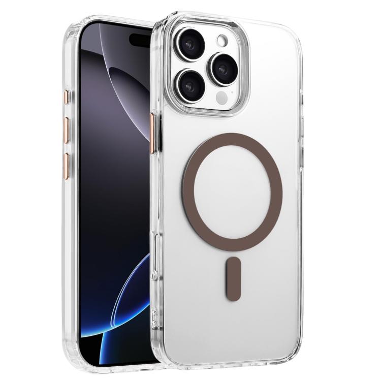 High Transparency TPU Hybrid PC MagSafe Magnetic Phone Case, For iPhone 16 Pro Max, For iPhone 16 Pro, For iPhone 16 Plus, For iPhone 16 Apple Accessories enghig5162 iPhone 16 Pro Max - APEXEL INDIA - Mobile Lens - Mobile Camera Lens - Cellphone Accessories - Phone Lens - Smartphone Lens