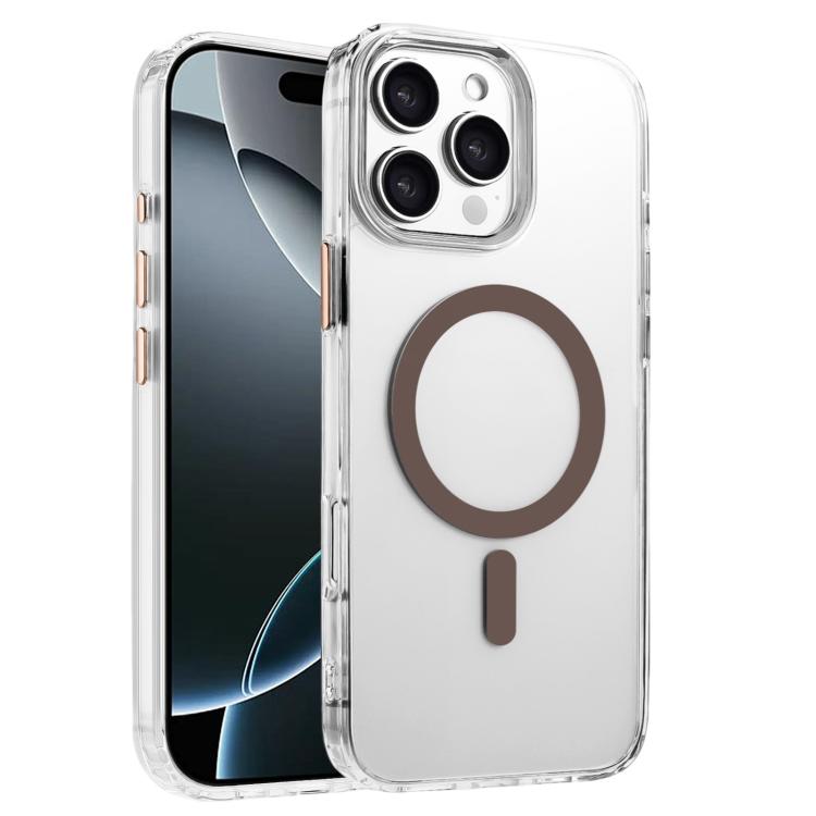 High Transparency TPU Hybrid PC MagSafe Magnetic Phone Case, For iPhone 16 Pro Max, For iPhone 16 Pro, For iPhone 16 Plus, For iPhone 16 Apple Accessories enghig5162 iPhone 16 Pro Max - APEXEL INDIA - Mobile Lens - Mobile Camera Lens - Cellphone Accessories - Phone Lens - Smartphone Lens