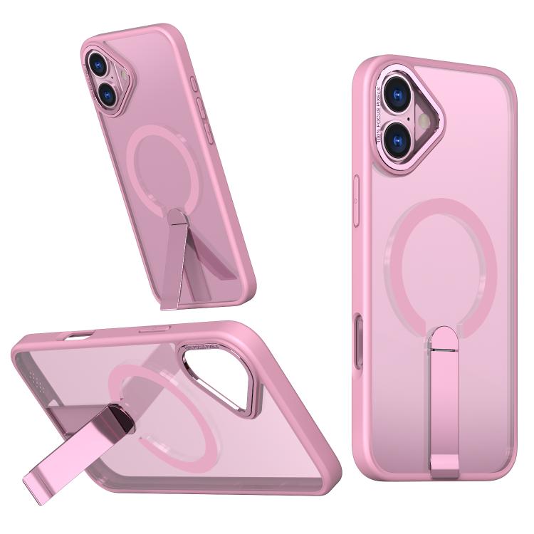 Star Shine Series TPU + PC MagSafe Phone Case with Fold Holder, For iPhone 16 Pro Max, For iPhone 16 Pro, For iPhone 16 Plus, For iPhone 16 Apple Accessories engsta5186 iPhone 16 Pro Max - APEXEL INDIA - Mobile Lens - Mobile Camera Lens - Cellphone Accessories - Phone Lens - Smartphone Lens