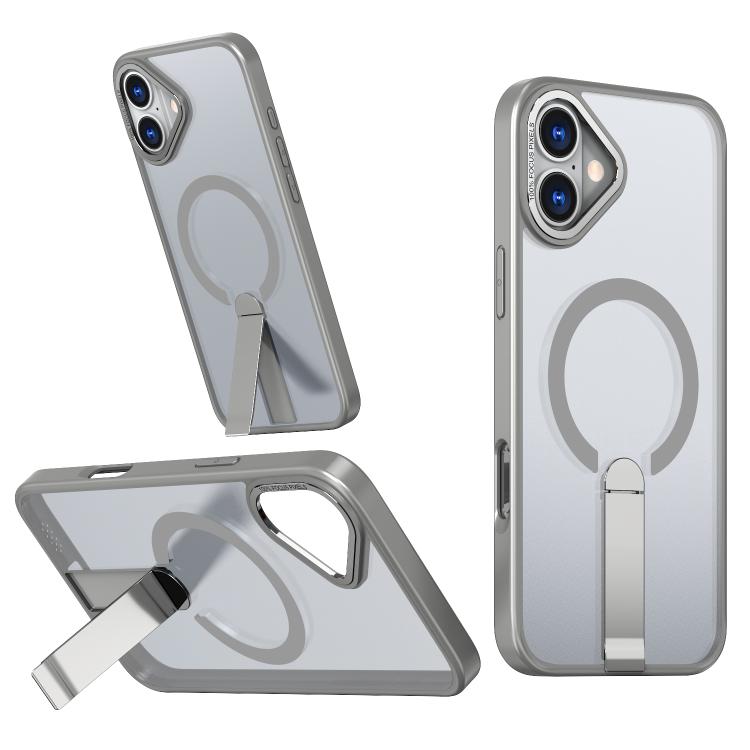 Star Shine Series TPU + PC MagSafe Phone Case with Fold Holder, For iPhone 16 Pro Max, For iPhone 16 Pro, For iPhone 16 Plus, For iPhone 16 Apple Accessories engsta5186 iPhone 16 Pro Max - APEXEL INDIA - Mobile Lens - Mobile Camera Lens - Cellphone Accessories - Phone Lens - Smartphone Lens