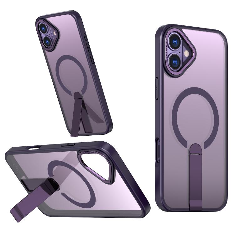 Star Shine Series TPU + PC MagSafe Phone Case with Fold Holder, For iPhone 16 Pro Max, For iPhone 16 Pro, For iPhone 16 Plus, For iPhone 16 Apple Accessories engsta5186 iPhone 16 Pro Max - APEXEL INDIA - Mobile Lens - Mobile Camera Lens - Cellphone Accessories - Phone Lens - Smartphone Lens