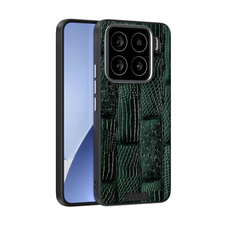 ABEEL Beast Pattern 6D Micro-Embossed MagSafe Genuine Leather Phone Case Xiaomi Accessories - APEXEL INDIA - Mobile Lens - Mobile Camera Lens - Cellphone Accessories - Phone Lens - Smartphone Lens