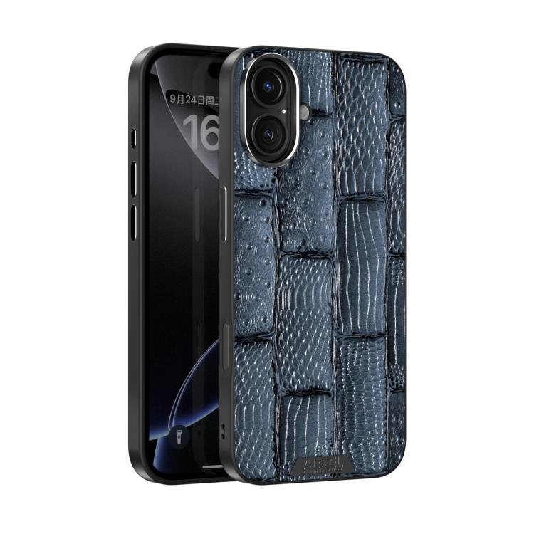 ABEEL Beast Pattern 6D Micro-Embossed MagSafe Genuine Leather Phone Case Apple Accessories - APEXEL INDIA - Mobile Lens - Mobile Camera Lens - Cellphone Accessories - Phone Lens - Smartphone Lens