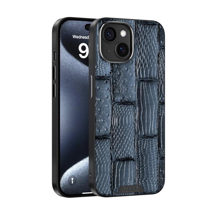 ABEEL Beast Pattern 6D Micro-Embossed MagSafe Genuine Leather Phone Case Apple Accessories - APEXEL INDIA - Mobile Lens - Mobile Camera Lens - Cellphone Accessories - Phone Lens - Smartphone Lens