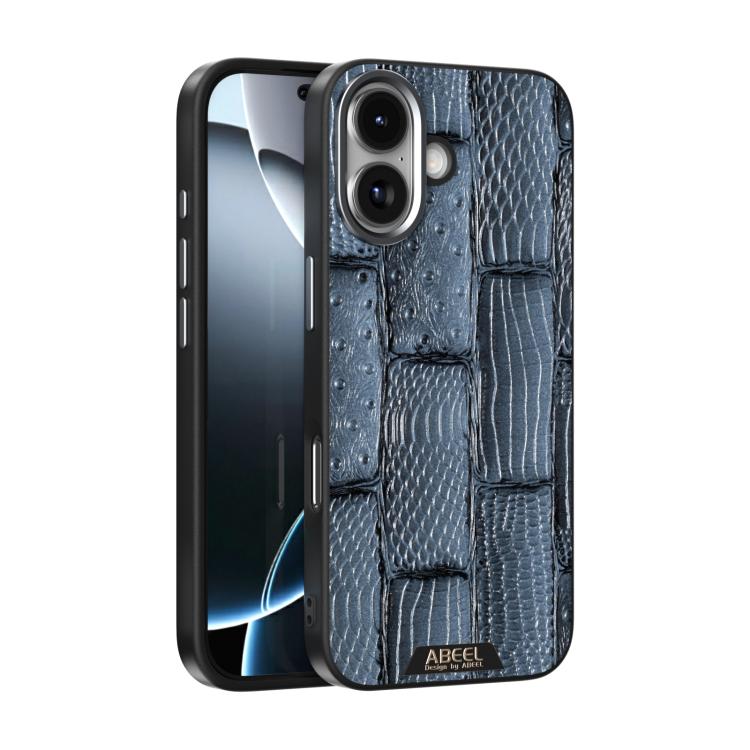 ABEEL Beast Pattern 6D Micro-Embossed MagSafe Genuine Leather Phone Case Apple Accessories - APEXEL INDIA - Mobile Lens - Mobile Camera Lens - Cellphone Accessories - Phone Lens - Smartphone Lens