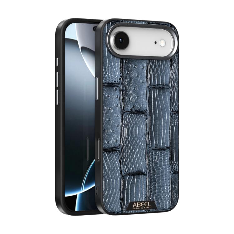 ABEEL Beast Pattern 6D Micro-Embossed MagSafe Genuine Leather Phone Case Apple Accessories - APEXEL INDIA - Mobile Lens - Mobile Camera Lens - Cellphone Accessories - Phone Lens - Smartphone Lens