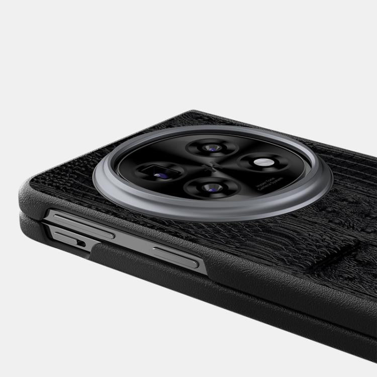 ABEEL Beast Pattern 6D Micro-Embossed MagSafe Genuine Leather Phone Case, For OPPO Find N5 OnePlus & OPPO Accessories - APEXEL INDIA - Mobile Lens - Mobile Camera Lens - Cellphone Accessories - Phone Lens - Smartphone Lens