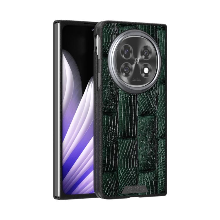 ABEEL Beast Pattern 6D Micro-Embossed MagSafe Genuine Leather Phone Case engabe5976 OnePlus & OPPO Accessories - APEXEL INDIA - Mobile Lens - Mobile Camera Lens - Cellphone Accessories - Phone Lens - Smartphone Lens