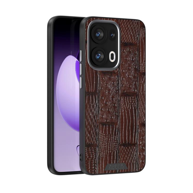 ABEEL Beast Pattern 6D Micro-Embossed MagSafe Genuine Leather Phone Case engabe5996 OnePlus & OPPO Accessories - APEXEL INDIA - Mobile Lens - Mobile Camera Lens - Cellphone Accessories - Phone Lens - Smartphone Lens