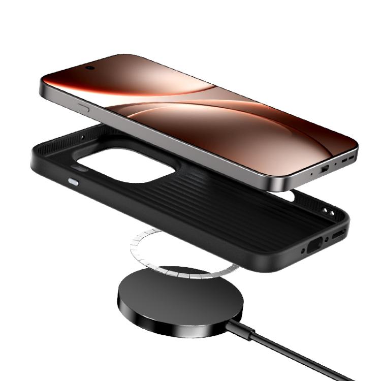 ABEEL Beast Pattern 6D Micro-Embossed MagSafe Genuine Leather Phone Case engabe5996 OnePlus & OPPO Accessories - APEXEL INDIA - Mobile Lens - Mobile Camera Lens - Cellphone Accessories - Phone Lens - Smartphone Lens