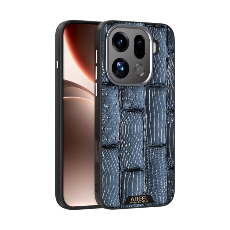 ABEEL Beast Pattern 6D Micro-Embossed MagSafe Genuine Leather Phone Case engabe5996 OnePlus & OPPO Accessories - APEXEL INDIA - Mobile Lens - Mobile Camera Lens - Cellphone Accessories - Phone Lens - Smartphone Lens