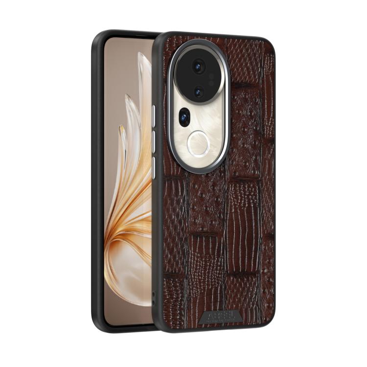 ABEEL Beast Pattern 6D Micro-Embossed MagSafe Genuine Leather Phone Case engabe5997 OnePlus & OPPO Accessories - APEXEL INDIA - Mobile Lens - Mobile Camera Lens - Cellphone Accessories - Phone Lens - Smartphone Lens