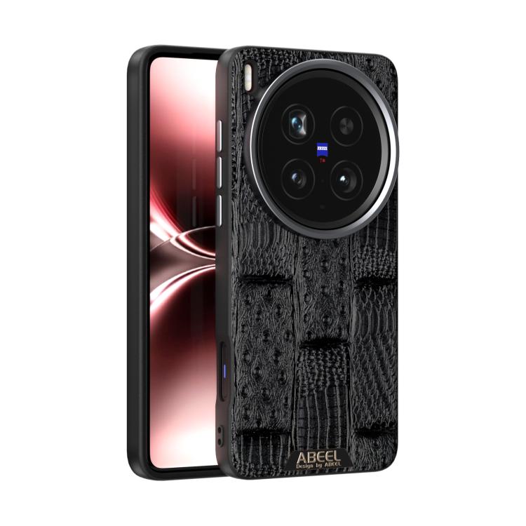 ABEEL Beast Pattern 6D Micro-Embossed MagSafe Genuine Leather Phone Case engabe5997 OnePlus & OPPO Accessories - APEXEL INDIA - Mobile Lens - Mobile Camera Lens - Cellphone Accessories - Phone Lens - Smartphone Lens