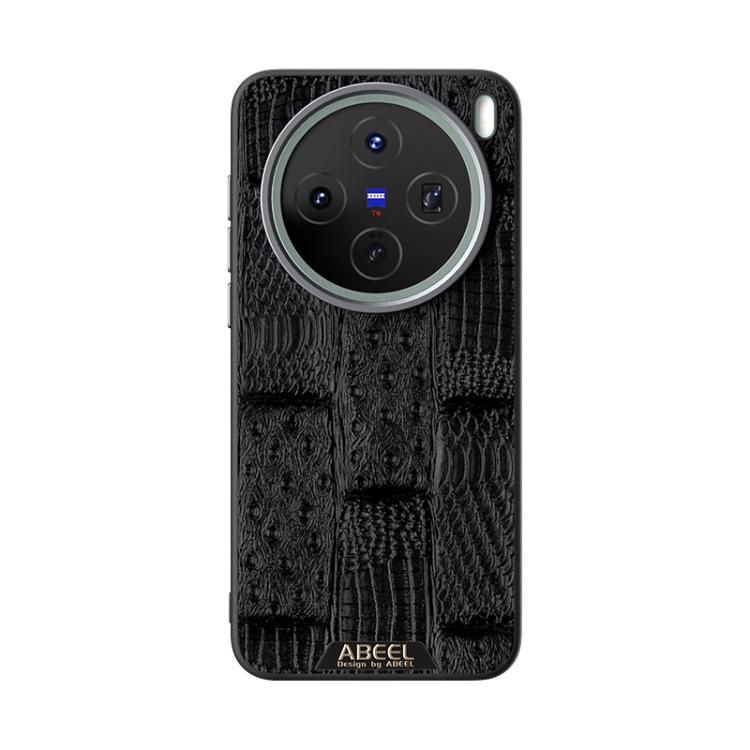 ABEEL Beast Pattern 6D Micro-Embossed MagSafe Genuine Leather Phone Case engabe5997 OnePlus & OPPO Accessories - APEXEL INDIA - Mobile Lens - Mobile Camera Lens - Cellphone Accessories - Phone Lens - Smartphone Lens