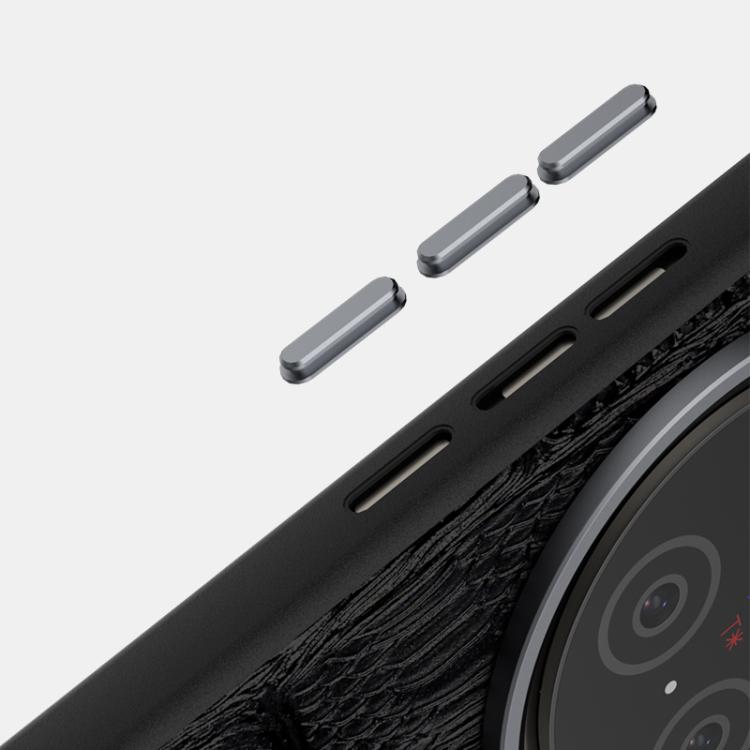 ABEEL Beast Pattern 6D Micro-Embossed MagSafe Genuine Leather Phone Case engabe5997 OnePlus & OPPO Accessories - APEXEL INDIA - Mobile Lens - Mobile Camera Lens - Cellphone Accessories - Phone Lens - Smartphone Lens