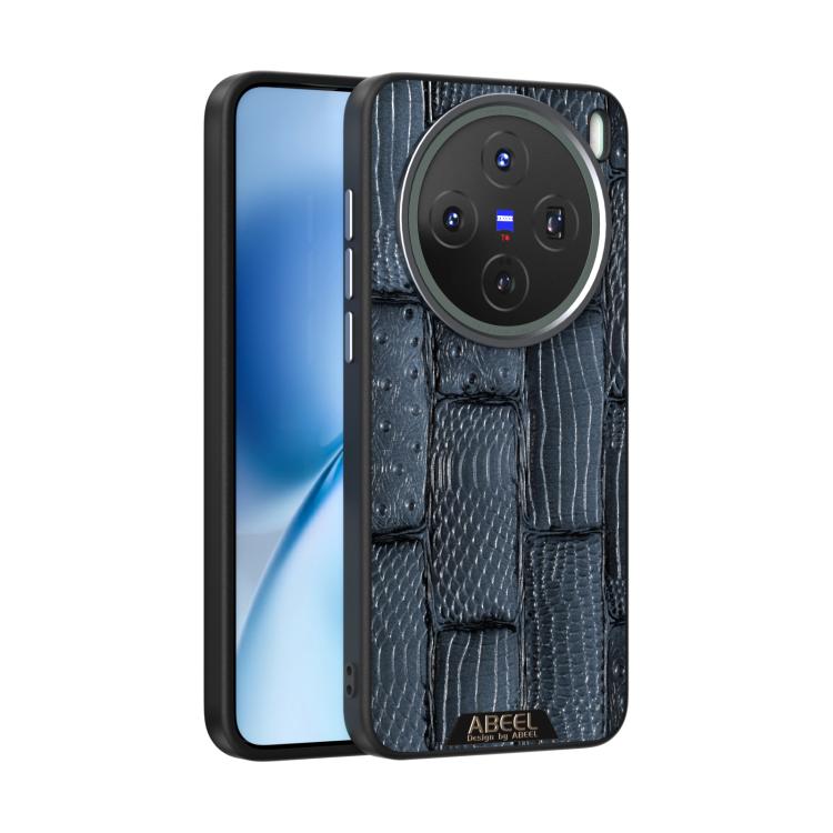 ABEEL Beast Pattern 6D Micro-Embossed MagSafe Genuine Leather Phone Case engabe5997 OnePlus & OPPO Accessories - APEXEL INDIA - Mobile Lens - Mobile Camera Lens - Cellphone Accessories - Phone Lens - Smartphone Lens