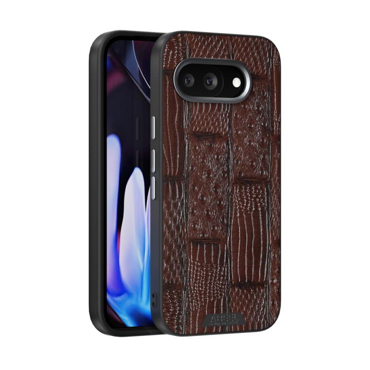 ABEEL Beast Pattern 6D Micro-Embossed MagSafe Genuine Leather Phone Case, For Google Pixel 9a, For Google Pixel 9 Pro XL, For Google Pixel 9 / 9 Pro engabe3806 Mobile Accessories - APEXEL INDIA - Mobile Lens - Mobile Camera Lens - Cellphone Accessories - Phone Lens - Smartphone Lens