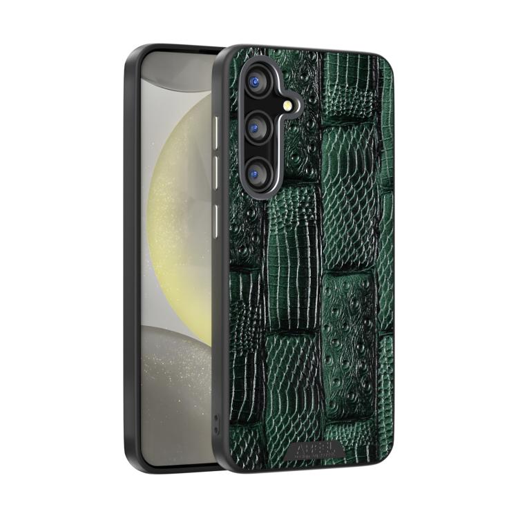 ABEEL Beast Pattern 6D Micro-Embossed MagSafe Genuine Leather Phone Case, For Samsung Galaxy S24+ 5G, For Samsung Galaxy S24 5G Samsung Accessories - APEXEL INDIA - Mobile Lens - Mobile Camera Lens - Cellphone Accessories - Phone Lens - Smartphone Lens