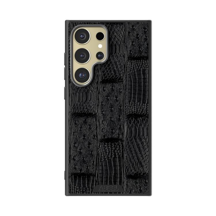 ABEEL Beast Pattern 6D Micro-Embossed MagSafe Genuine Leather Phone Case Samsung Accessories - APEXEL INDIA - Mobile Lens - Mobile Camera Lens - Cellphone Accessories - Phone Lens - Smartphone Lens