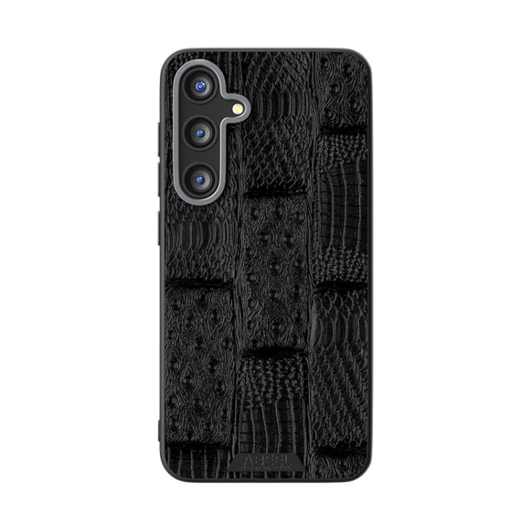 ABEEL Beast Pattern 6D Micro-Embossed MagSafe Genuine Leather Phone Case Samsung Accessories - APEXEL INDIA - Mobile Lens - Mobile Camera Lens - Cellphone Accessories - Phone Lens - Smartphone Lens