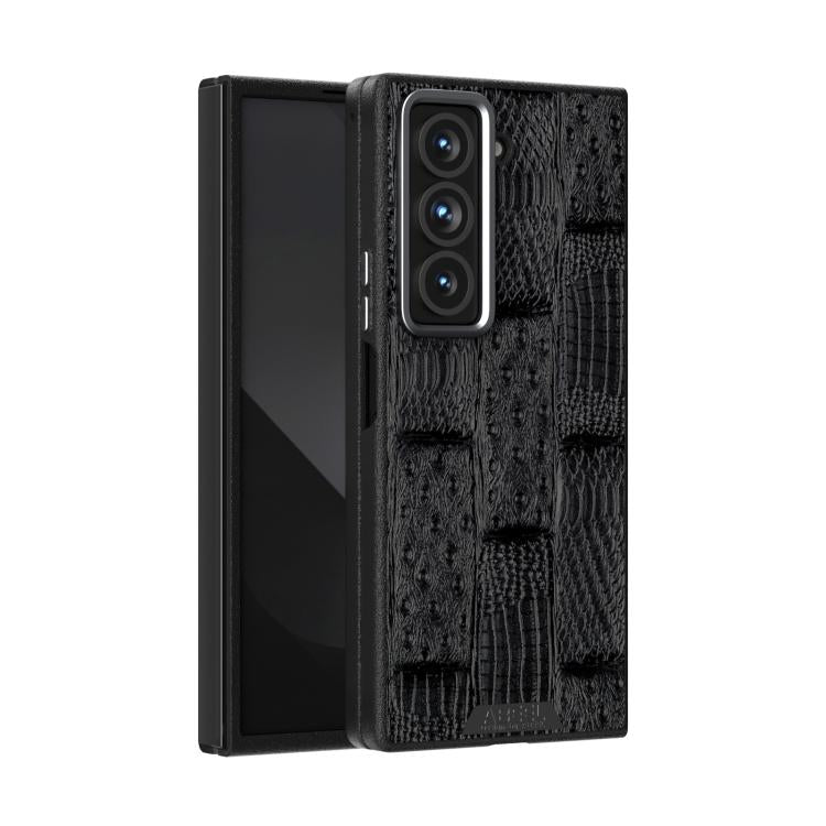 ABEEL Beast Pattern 6D Micro-Embossed MagSafe Genuine Leather Phone Case Samsung Accessories - APEXEL INDIA - Mobile Lens - Mobile Camera Lens - Cellphone Accessories - Phone Lens - Smartphone Lens