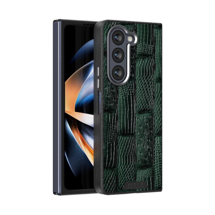 ABEEL Beast Pattern 6D Micro-Embossed MagSafe Genuine Leather Phone Case Samsung Accessories - APEXEL INDIA - Mobile Lens - Mobile Camera Lens - Cellphone Accessories - Phone Lens - Smartphone Lens