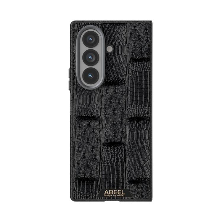 ABEEL Beast Pattern 6D Micro-Embossed MagSafe Genuine Leather Phone Case Samsung Accessories - APEXEL INDIA - Mobile Lens - Mobile Camera Lens - Cellphone Accessories - Phone Lens - Smartphone Lens