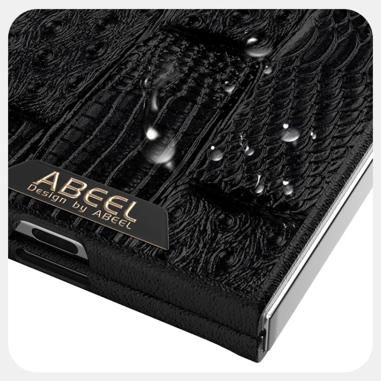 ABEEL Beast Pattern 6D Micro-Embossed MagSafe Genuine Leather Phone Case Samsung Accessories - APEXEL INDIA - Mobile Lens - Mobile Camera Lens - Cellphone Accessories - Phone Lens - Smartphone Lens