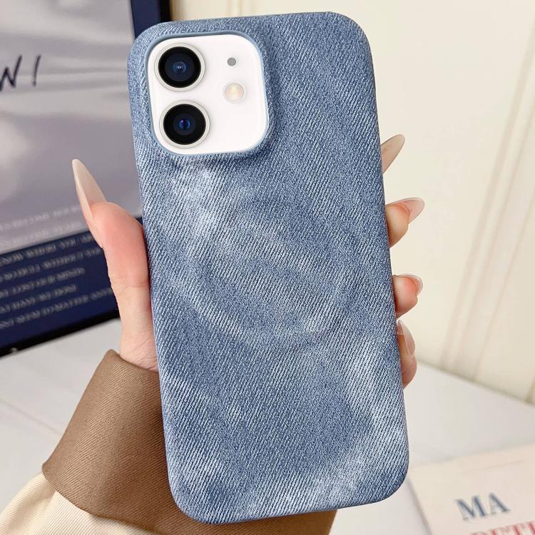 Denim MagSafe Magnetic PC + PU Phone Case, For iPhone 12 / 12 Pro, For iPhone 12 Pro Max Apple Accessories engden5669 More iPhone Cases - APEXEL INDIA - Mobile Lens - Mobile Camera Lens - Cellphone Accessories - Phone Lens - Smartphone Lens