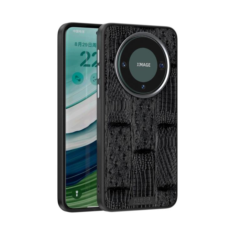 ABEEL Beast Pattern 6D Micro-Embossed MagSafe Genuine Leather Phone Case, For Huawei Mate 60 engabe6222 Mobile Accessories - APEXEL INDIA - Mobile Lens - Mobile Camera Lens - Cellphone Accessories - Phone Lens - Smartphone Lens